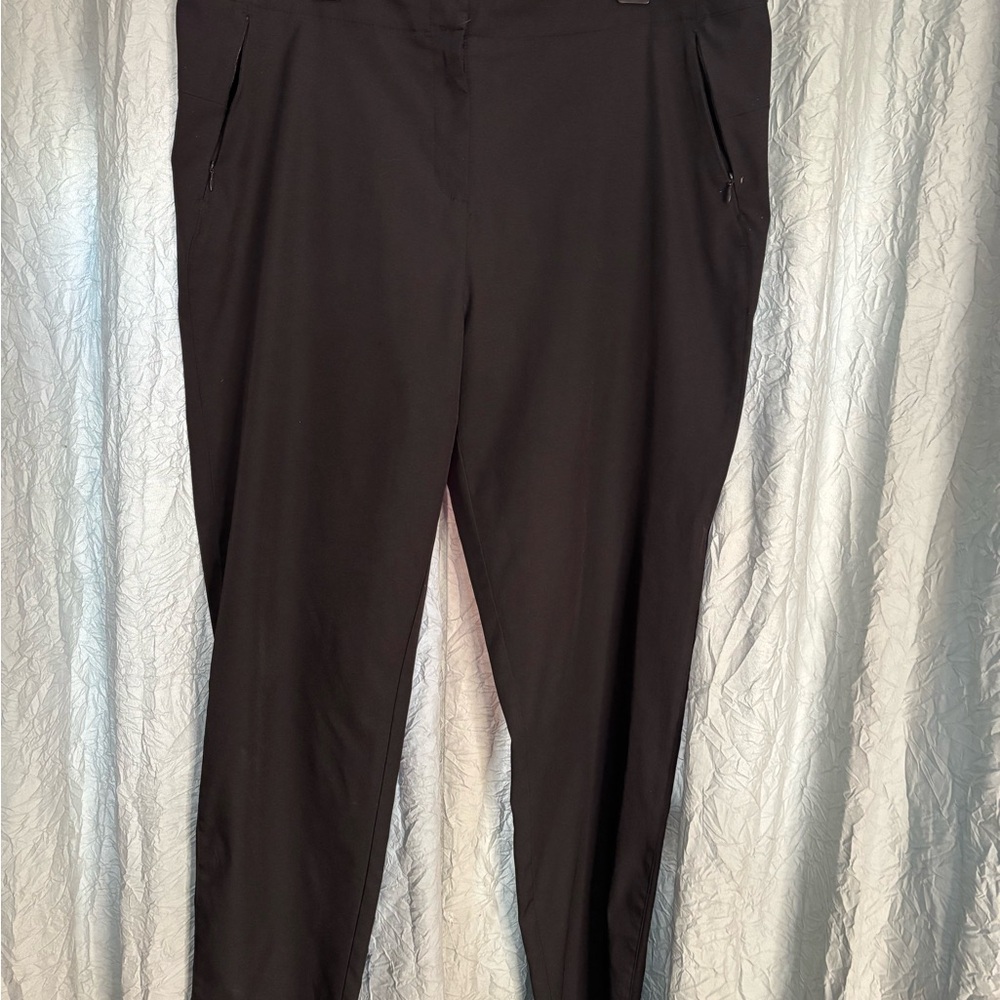 Black Lole Slim Fit Trousers